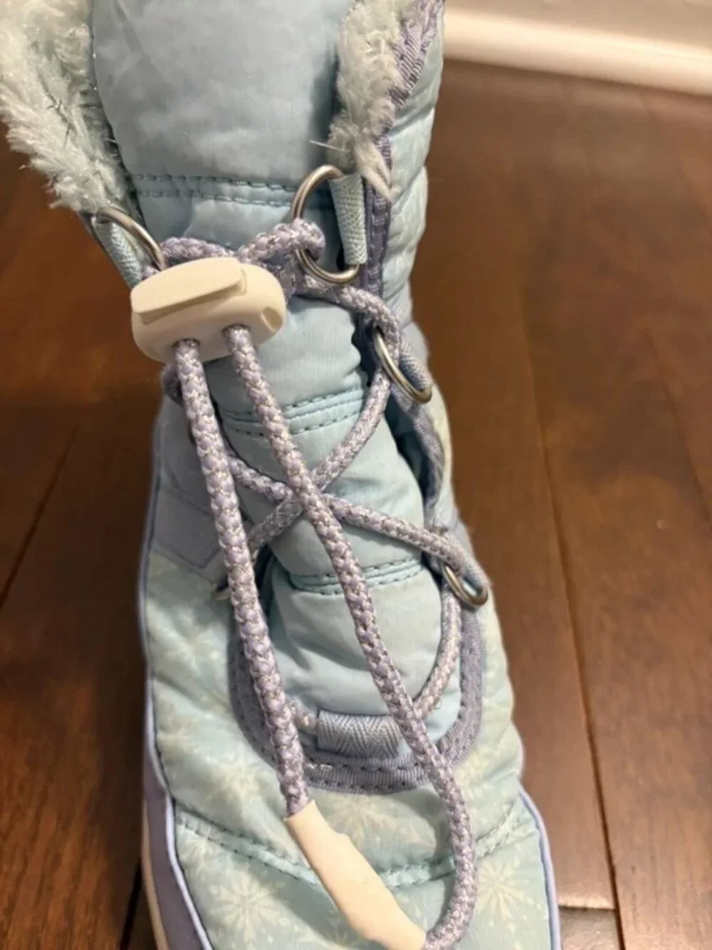 Sorel x Disney Frozen Waterproof Winter Boots Short Lace - Youth Size 2